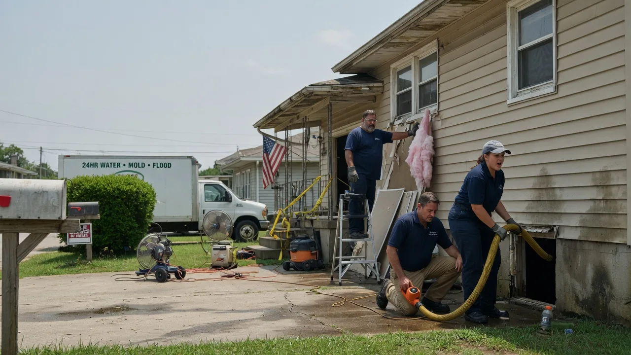 Water Damage Repair in Morrison, IA near me